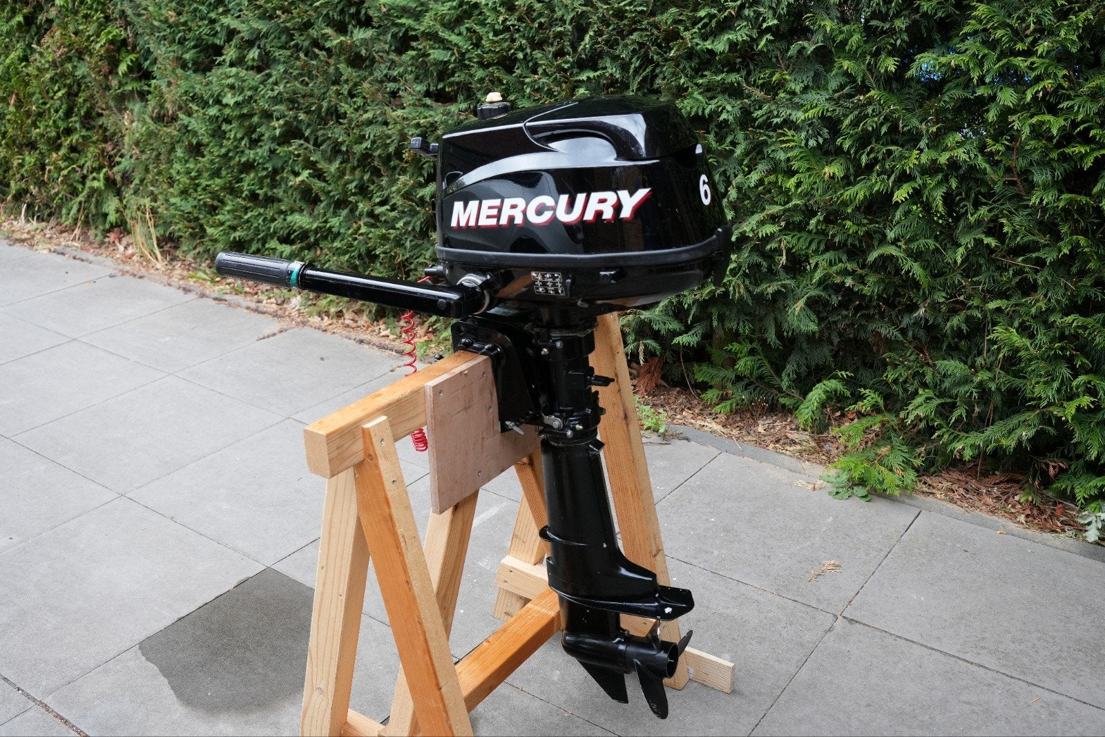 Mercury 6pk buitenboordmotor - recent onderhoud, Ophalen, Gebruikt, 5 tot 10 pk, Viertaktmotor