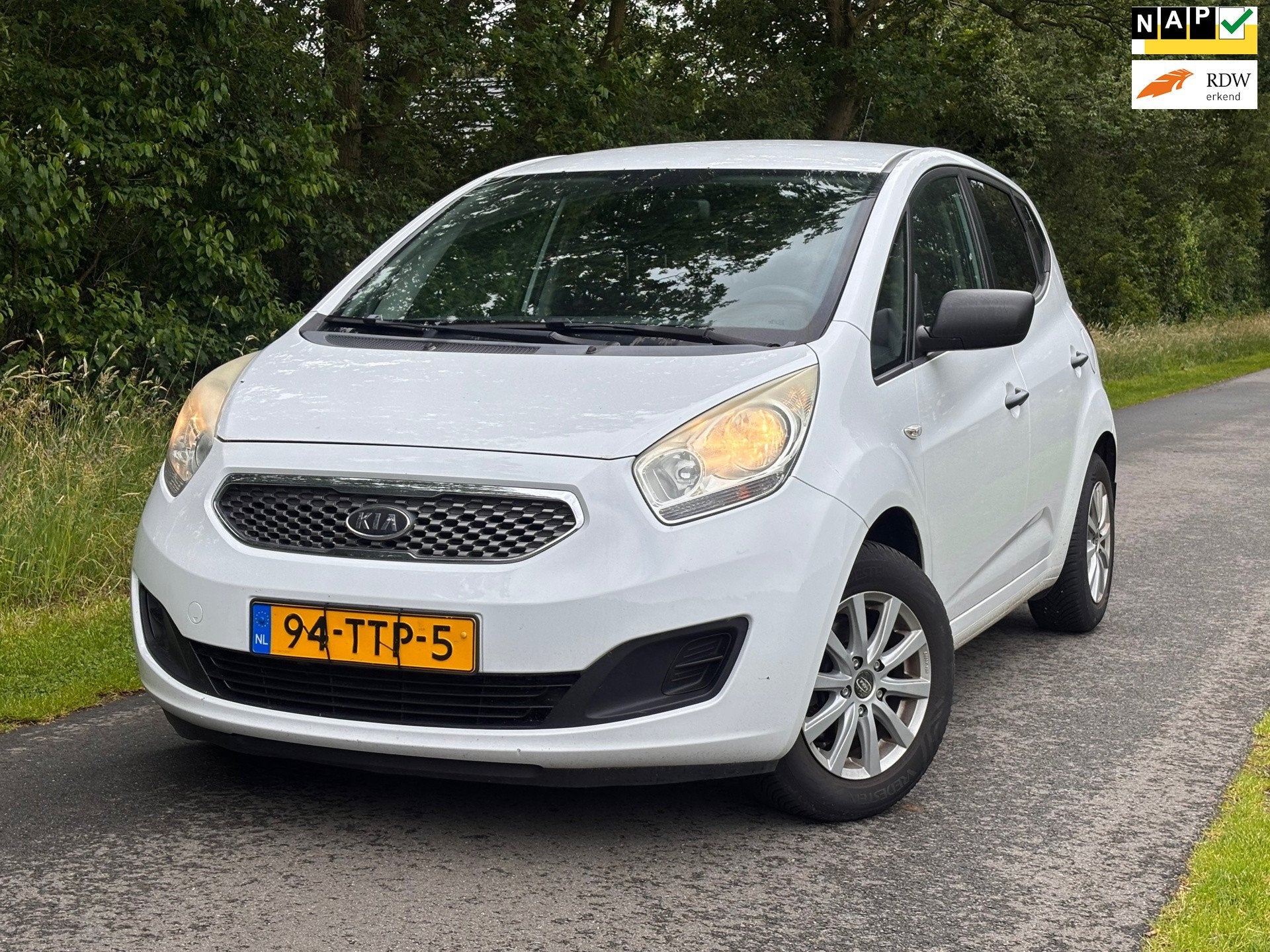 Kia Venga 1.4 CVVT Fuse | Airco, Auto's, Voorwielaandrijving, Euro 5, Gebruikt, 4 cilinders
