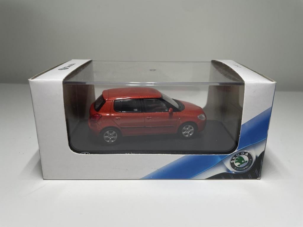 Abrex Skoda Fabia 1:43, Hobby en Vrije tijd, Modelauto's | 1:43, Overige merken, Auto, ., Ophalen of Verzenden