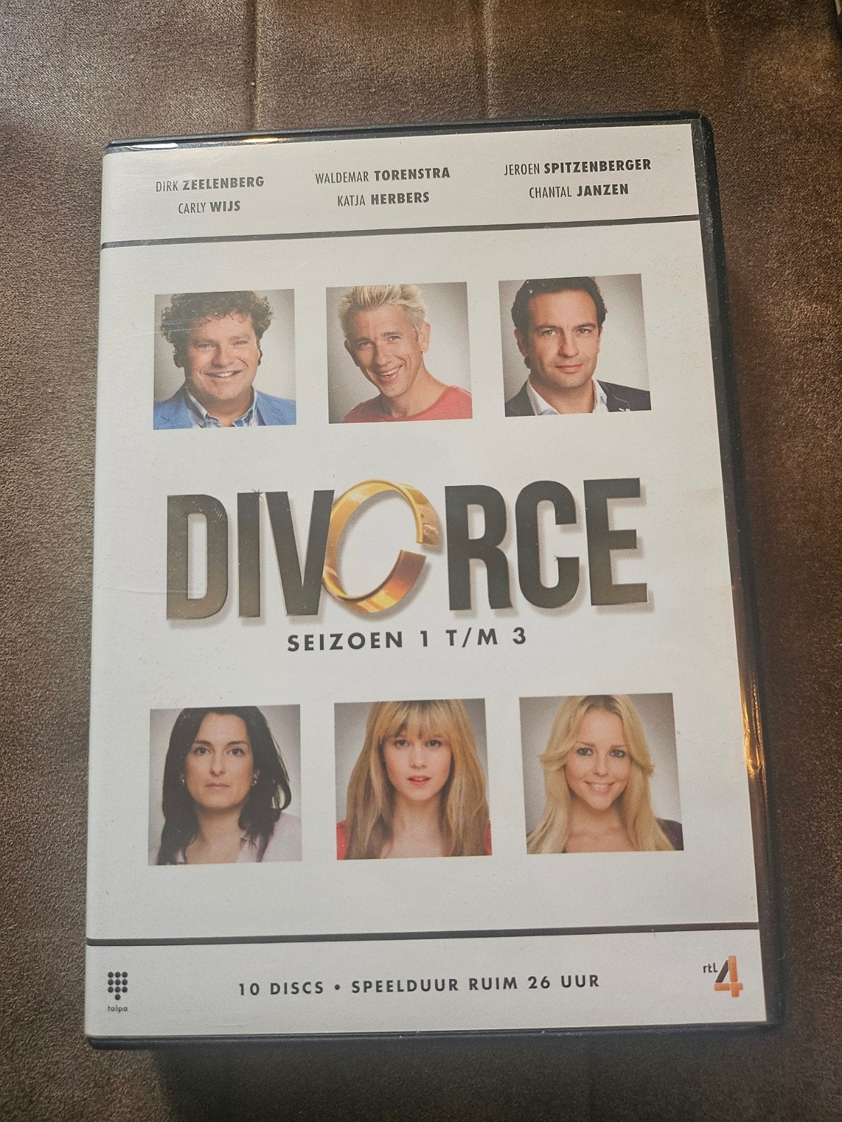 Divorce Seizoen 1 t/m 3 - Complete Serie DVD Boxset, Gebruikt, Nederlands, Komedie, Vanaf 12 jaar