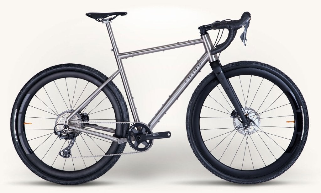 Chiru titanium gravelbike-beachracer - build by NH Cycling, Fietsen en Brommers, Fietsen | Racefietsen, 10 tot 15 versnellingen
