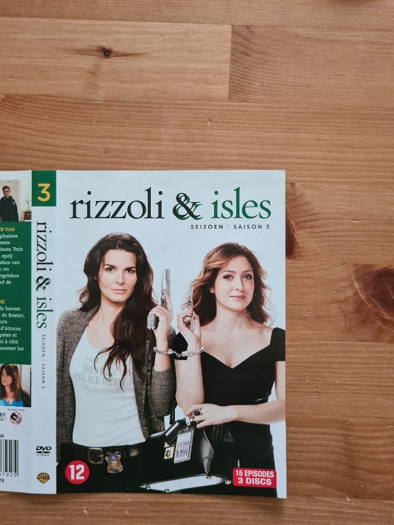 Rizzoli & Isles - Seizoen 3 - DVD Boxset, Vanaf 12 jaar, Ophalen of Verzenden, Zo goed als nieuw, Actie en Avontuur