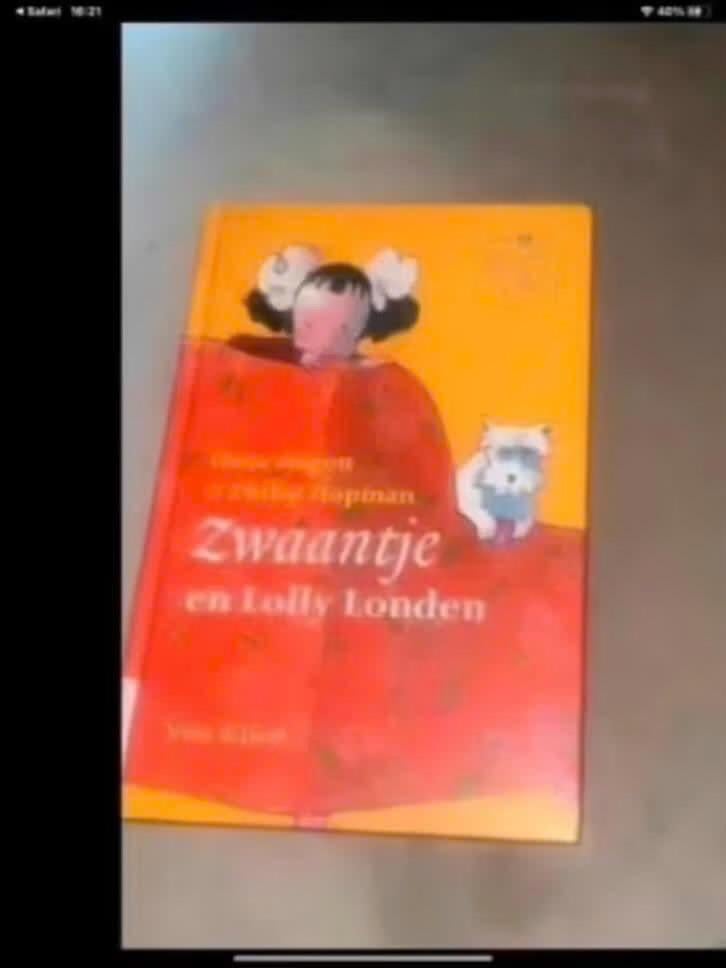 zwaantje en lolly londen, Boeken, Verzenden, Zo goed als nieuw, Fictie algemeen