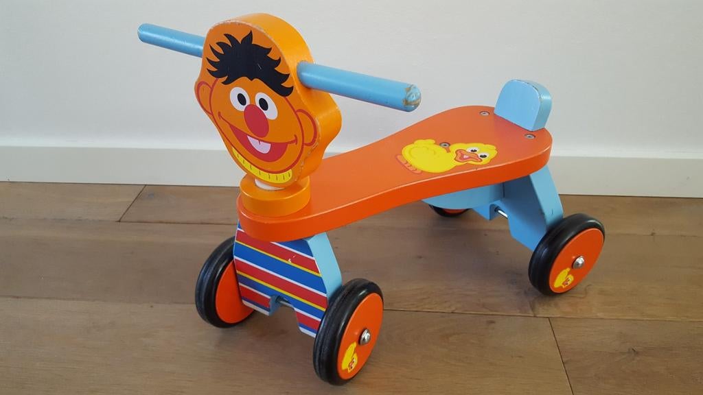 Super leuke Ernie loopfiets voor de kleintjes, Ophalen of Verzenden, Gebruikt, Loopfiets