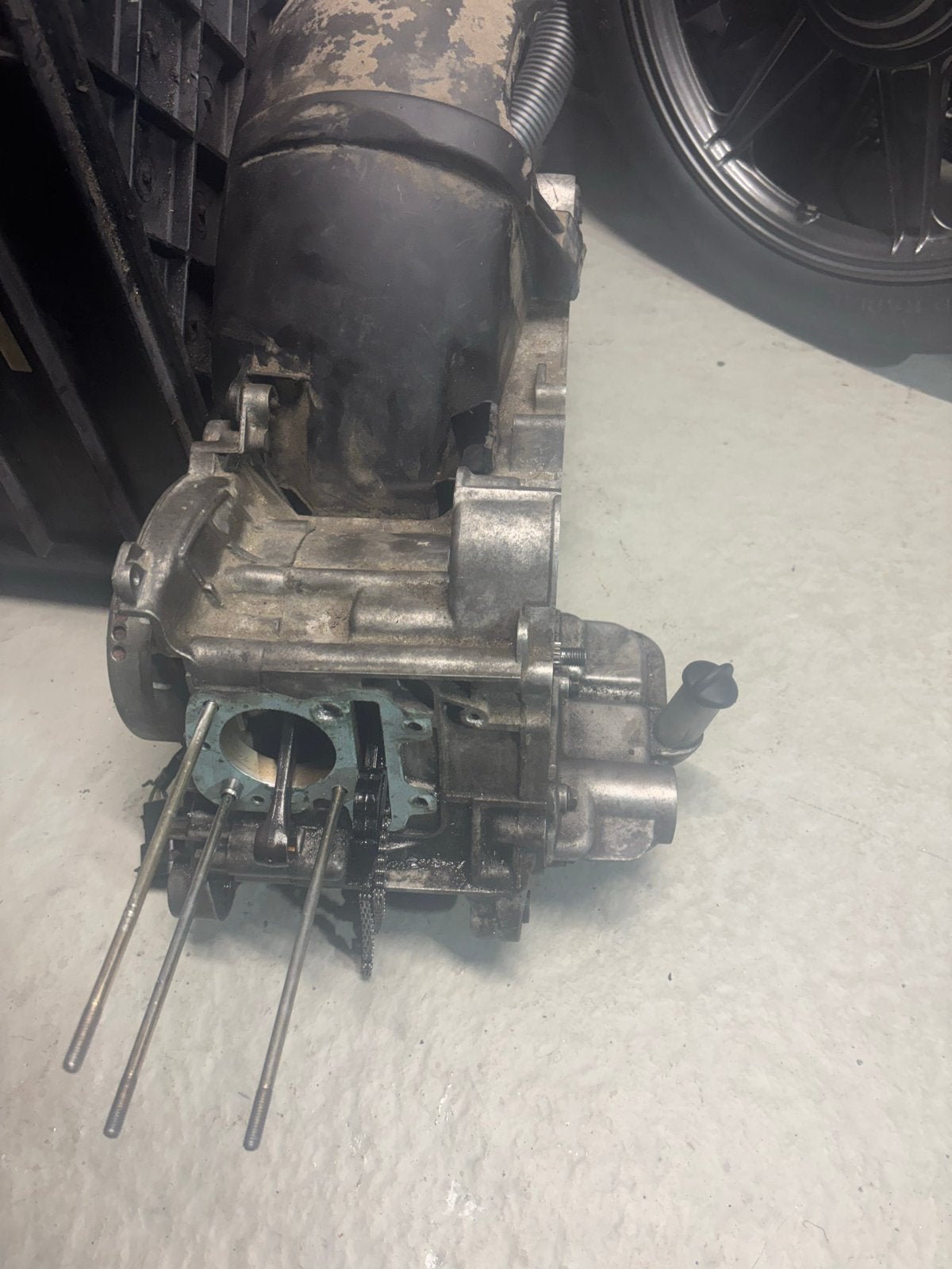 Vespa C38 Carters - Gebruikte Motoronderdelen, Fietsen en Brommers, Ophalen of Verzenden, Gebruikt, Blok, Vespa