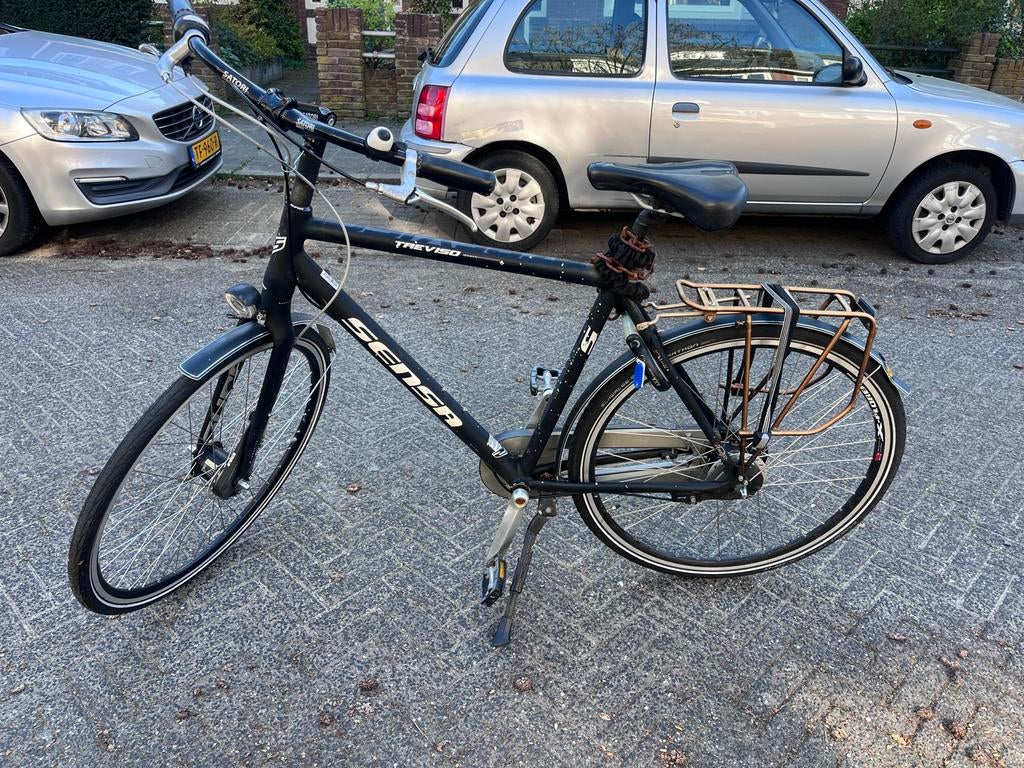 Sensa herenfiets - Gebruikt, goede staat (zadel te vervangen, Fietsen en Brommers, Fietsen | Heren | Herenfietsen, Ophalen, Gebruikt