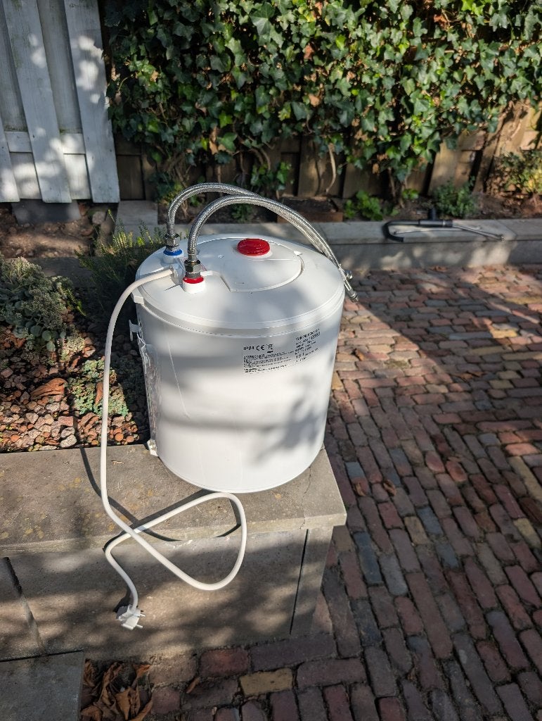 Boiler 15 liter, Van Marcke Go, Zo goed als nieuw, Minder dan 20 liter, Onbekend, Boiler