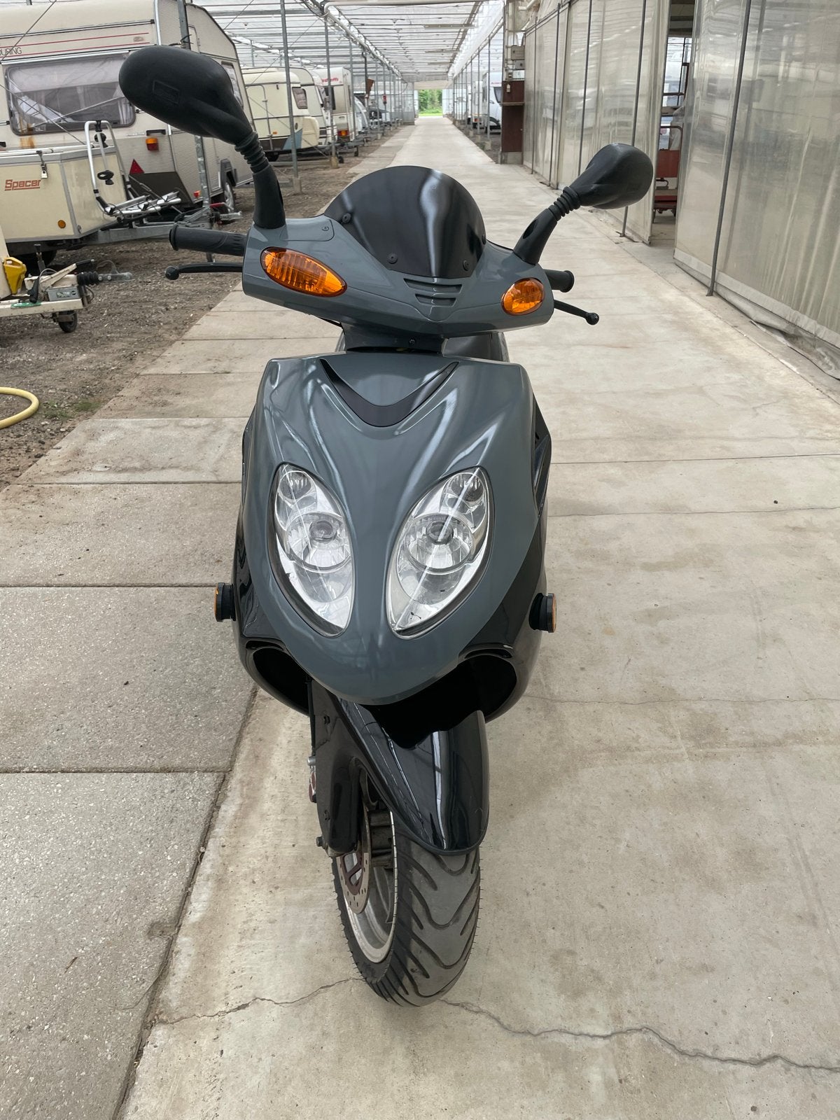 Baotian SPXmotorscooter te koop – voor opknappen/onderdelen, Ophalen of Verzenden, Gebruikt, Carburateur, Overige merken