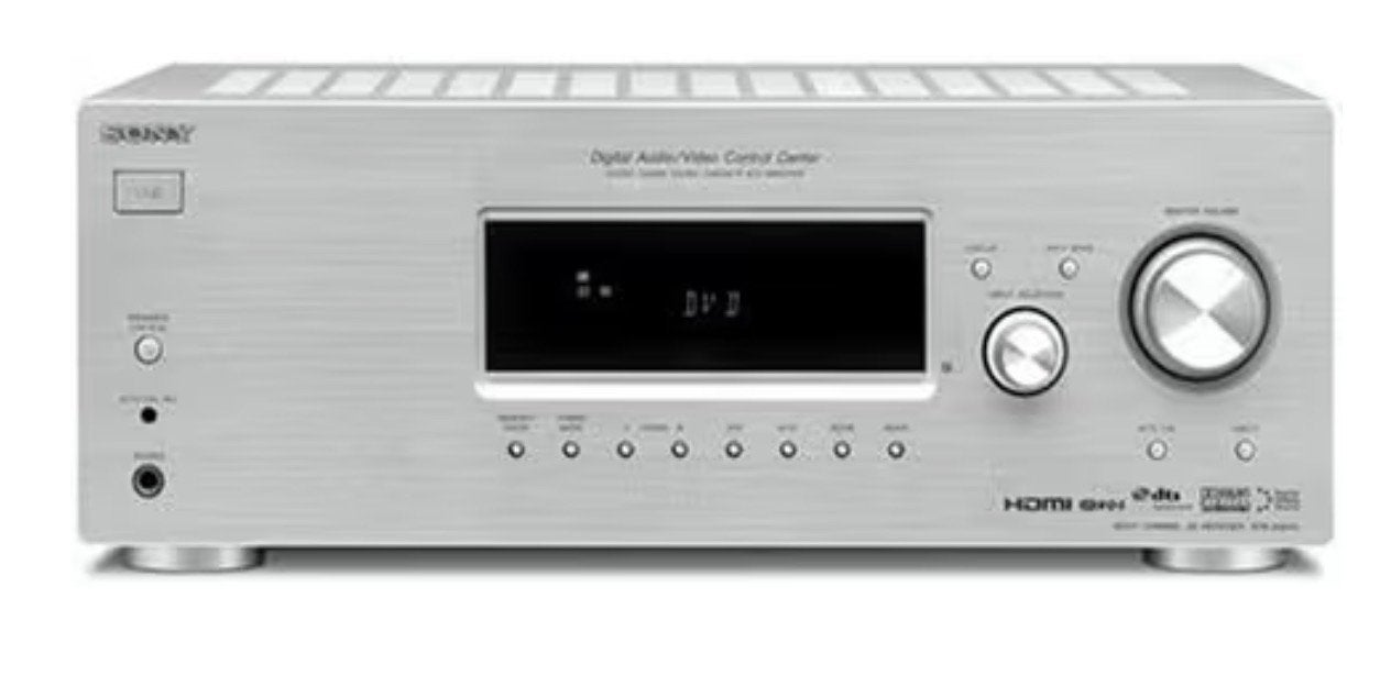 Sony STR-DG510 AV Receiver - Zilver, Ophalen, Zo goed als nieuw, Sony, 120 watt of meer