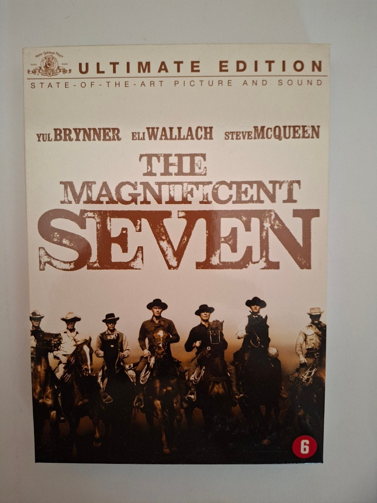 the magnificent seven dvd western klassieker, Verzenden, Zo goed als nieuw, Actie en Avontuur