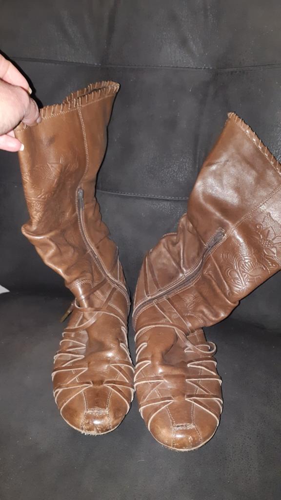 Bronx laarzen maat 39, Kleding | Dames, Schoenen, Hoge laarzen, Bronx, Bruin, Ophalen of Verzenden