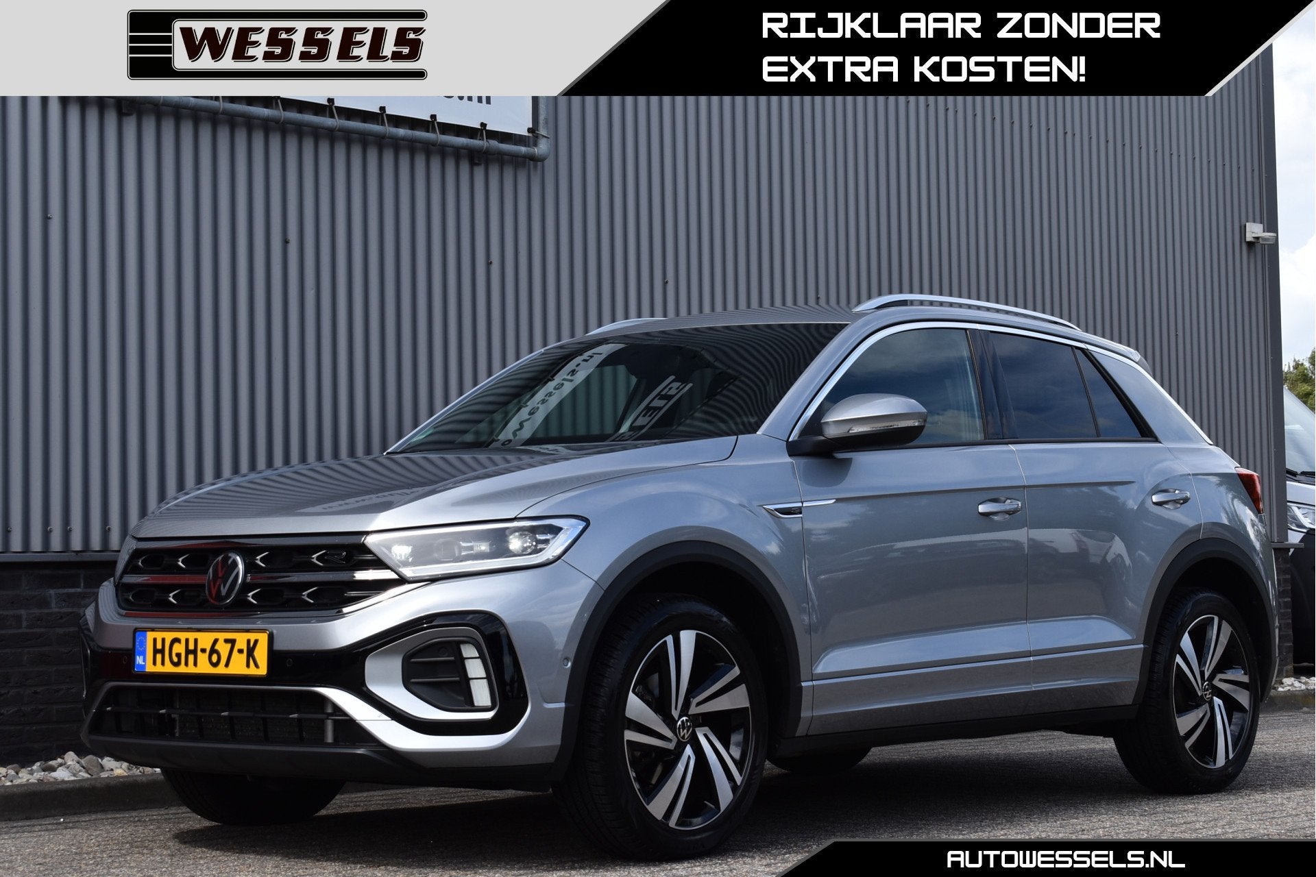Volkswagen T-Roc 1.5 TSI R-Line Edition Camera, Stoel/stuurv, Auto's, Volkswagen, Euro 6, 4 cilinders, 150 pk, Alcantara