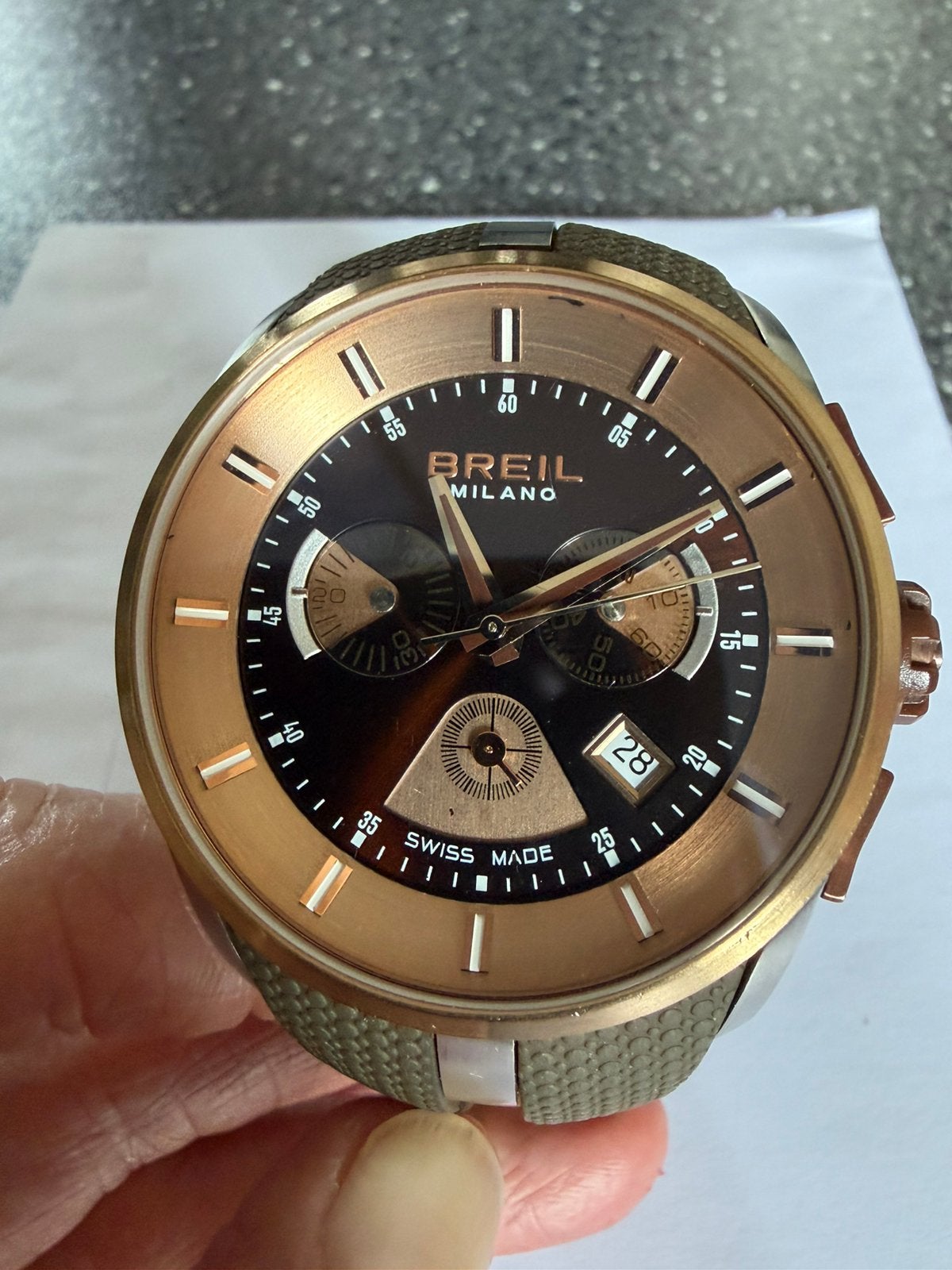 Breil Milano horloge, Ophalen of Verzenden, Zo goed als nieuw, Overige merken