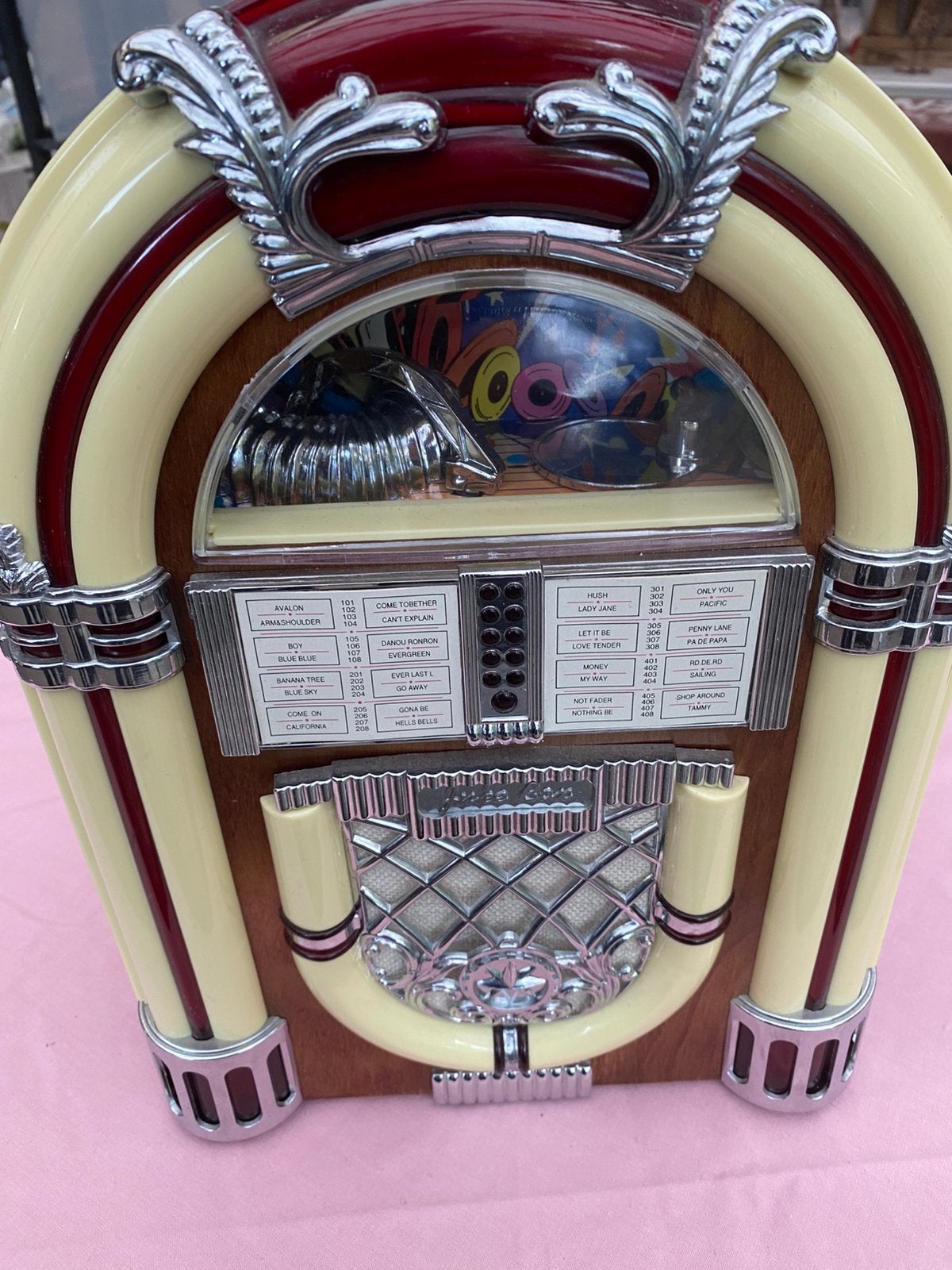 Miniatuur / retro jukebox/radio, Verzamelen, Ophalen of Verzenden, Zo goed als nieuw, 1950 tot 1960, Seeburg