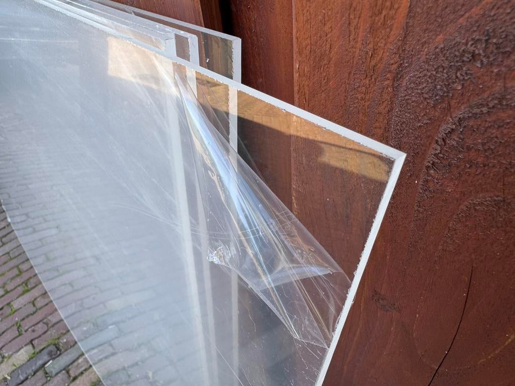 Polycarbonaat platen, Ophalen, Zo goed als nieuw