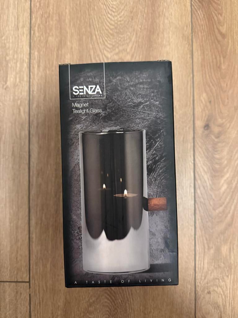 Senza Magnet Theelicht Glas - Nieuw in doos, Huis en Inrichting, Woonaccessoires | Kandelaars en Kaarsen, Ophalen, Overige materialen