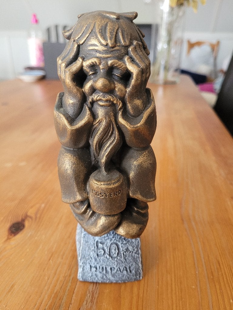 Abrahambeeldje 50 jaar, Ophalen of Verzenden, Zo goed als nieuw, Abraham of Sarah