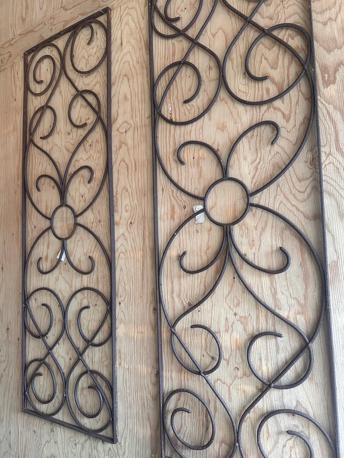 Sier rek voor bv tuin , 2 stuks, Ophalen, Gebruikt, IJzer, Sierhekwerk