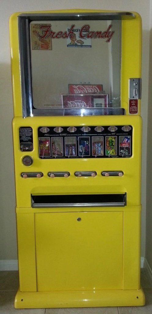 Gezocht een STONER of ROWE candy machine., Verzamelen, Ophalen of Verzenden, Gebruikt