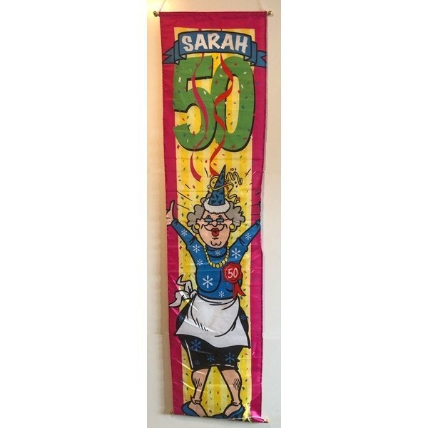 Sarah Banner te koop, Ophalen of Verzenden, Zo goed als nieuw, Feestartikel, Abraham of Sarah