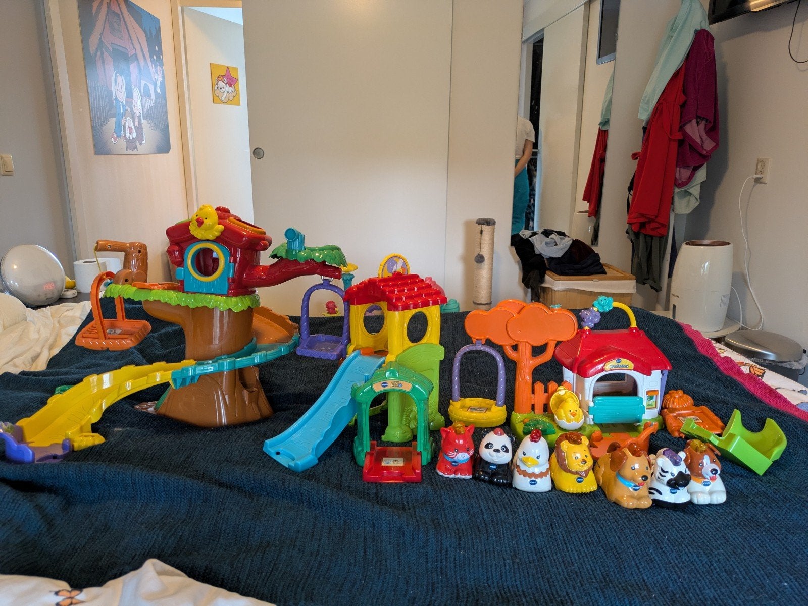 VTech Zoef Zoef Dieren Speelset met veel extra's, Ophalen, Gebruikt, Jongen of Meisje