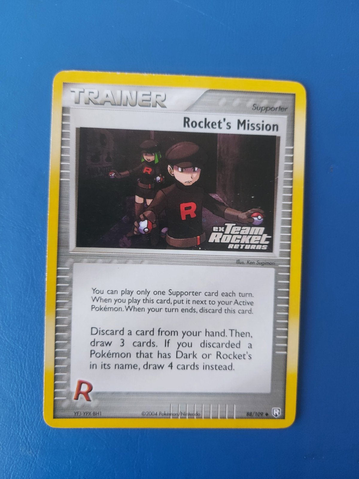 Trainer Rocket's Mission 88/109 holo pokemon kaart, Ophalen of Verzenden, Zo goed als nieuw