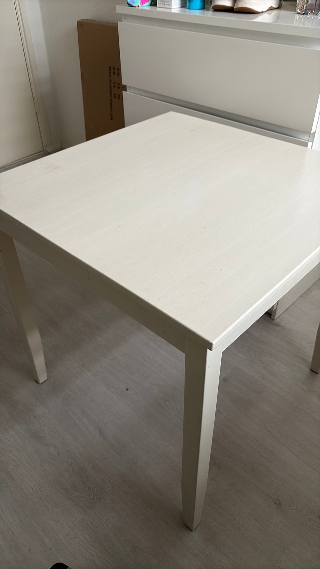 Ikea tafel vierkant 75x75cm en 72 cm hoog, Huis en Inrichting, Ophalen, Gebruikt, 50 tot 100 cm, Vierkant