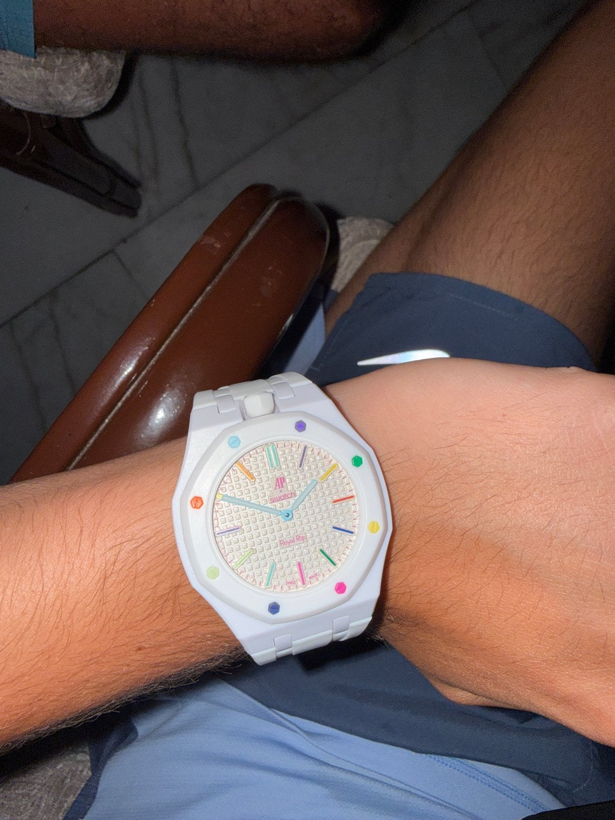 AP x Swatch 1:1 Nieuw Horloge, Kunststof, Polshorloge, Swatch, Nieuw