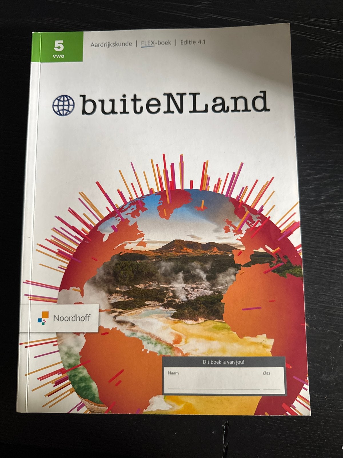Aardrijkskunde buiteNLand FLEX-boek Editie 4.1 VWO 5, Boeken, Ophalen of Verzenden, Gelezen, VWO, Aardrijkskunde