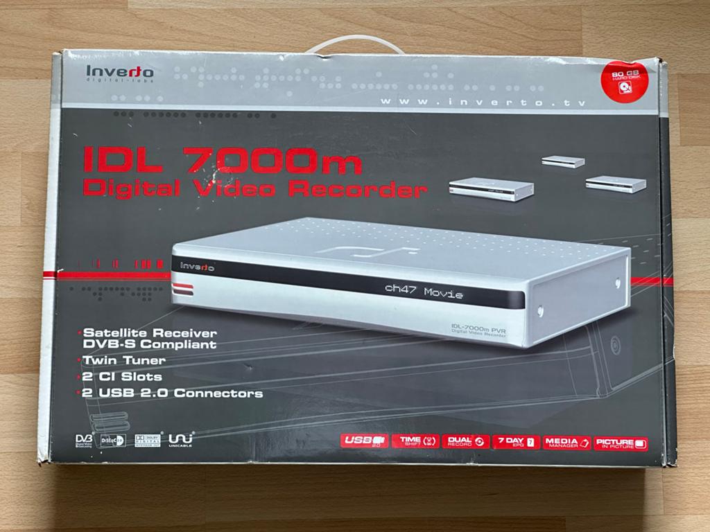 Inverto IDL 7000m Satellite Receiver, Ophalen, Overige merken