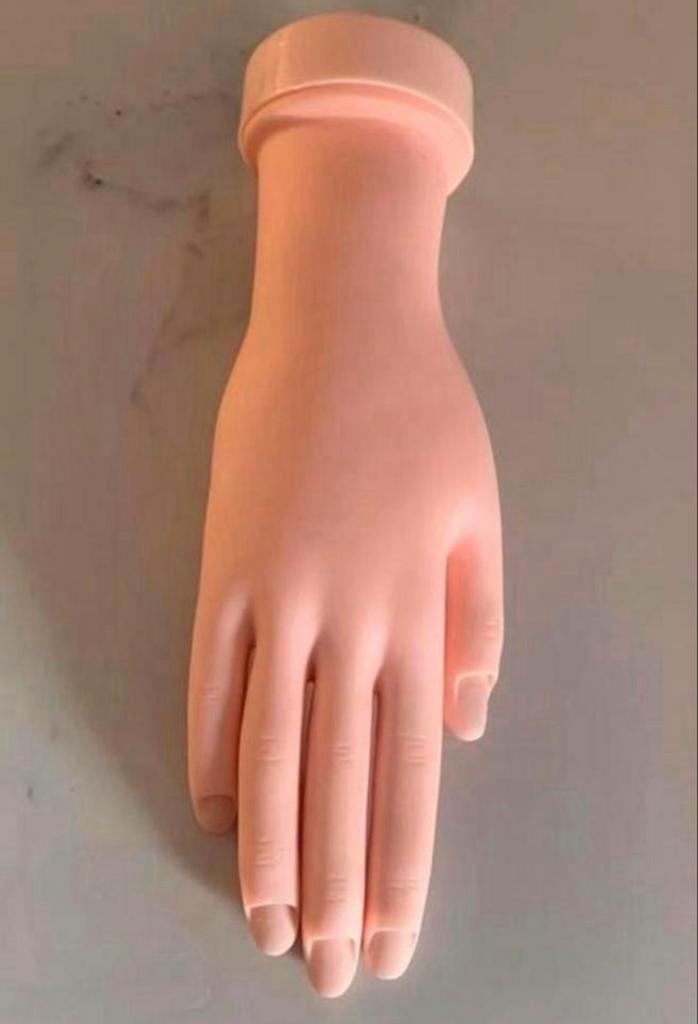 Nieuwe practicehand oefen hand nagels acryl gel biab polygel, Sieraden, Tassen en Uiterlijk, Uiterlijk | Lichaamsverzorging, Ophalen of Verzenden