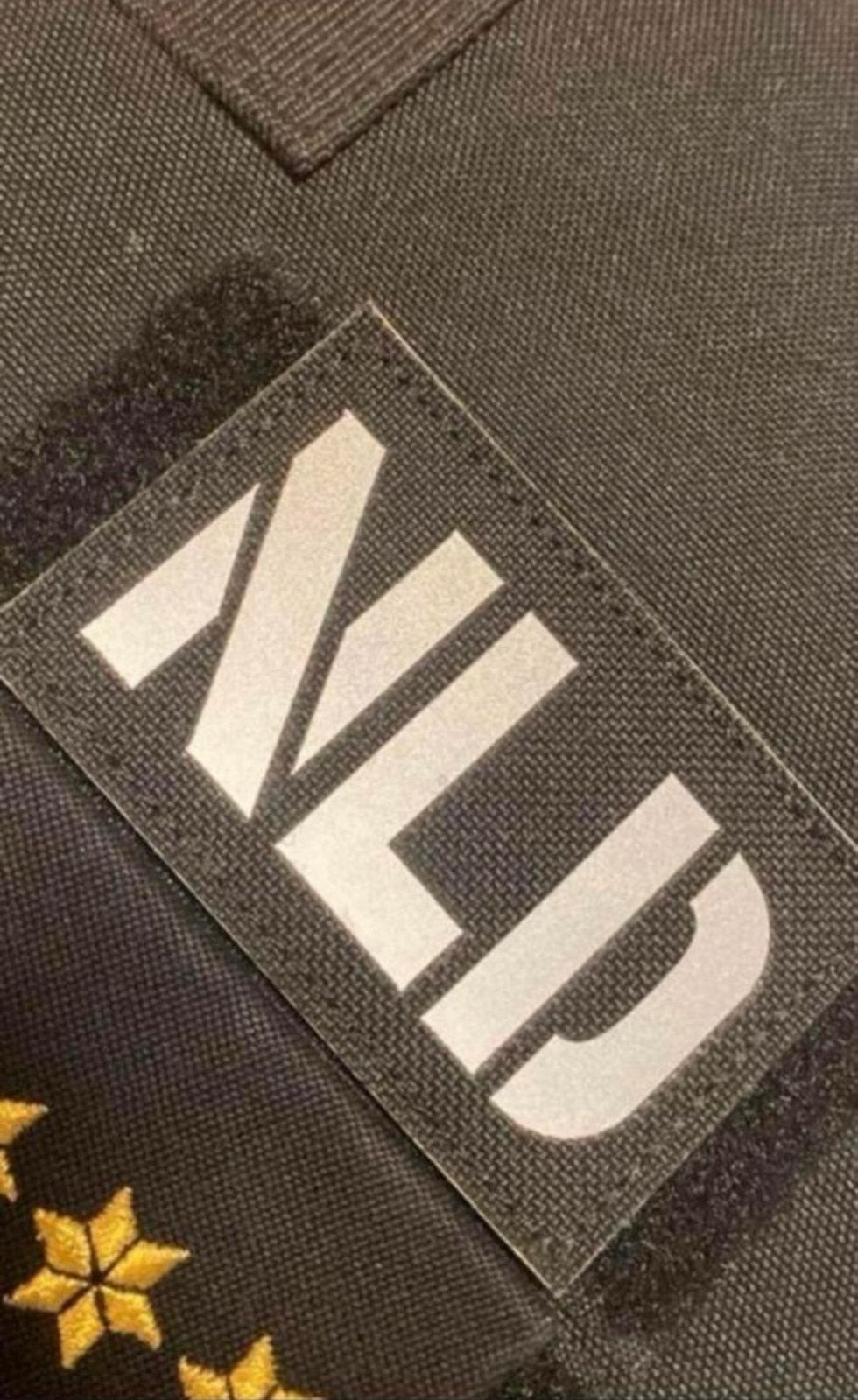 NLD embleem zwart  (new), Verzamelen, Ophalen, Marechaussee, Nederland, Embleem of Badge