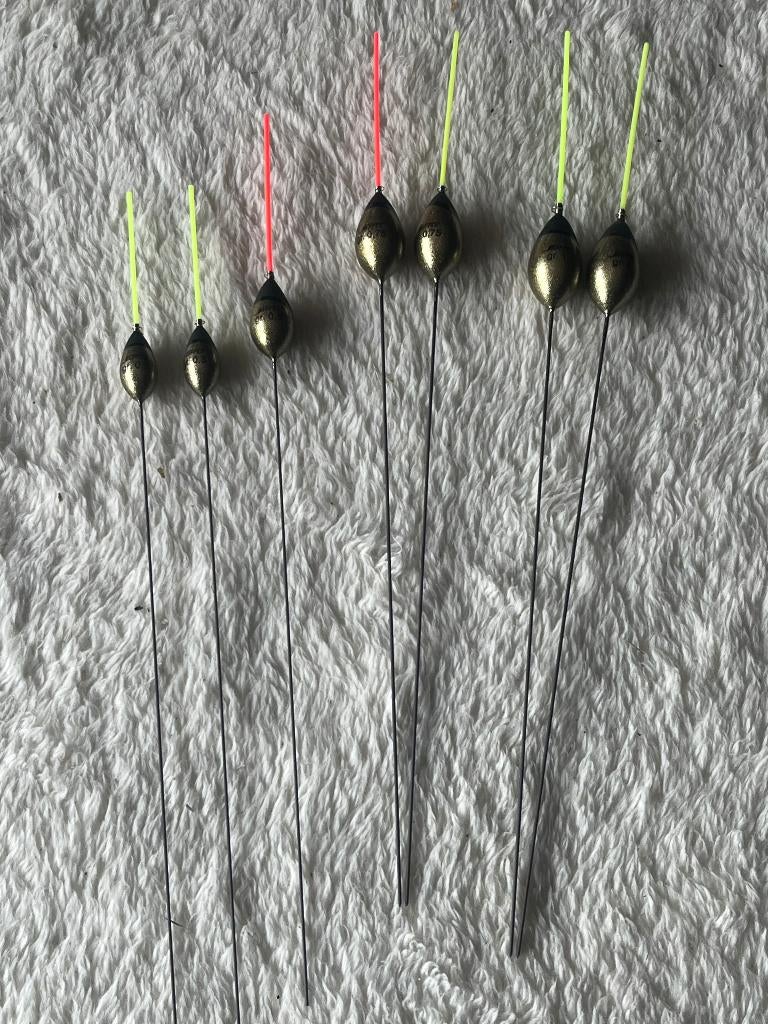 adv 253 / NIEUW set 7 dobbers SARFIX, Ophalen of Verzenden, Nieuw, Dobber of Lood