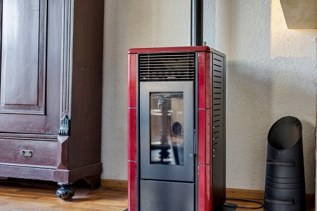 Ravelli Lisa Plus pelletkachel 7 kW, Ophalen, Gebruikt, Overige brandstoffen, Pelletkachel