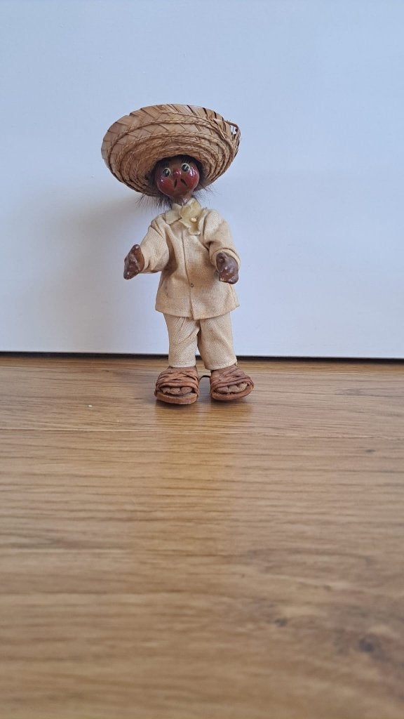 Antiek Mexicaans beeldje, Ophalen of Verzenden, Beeld