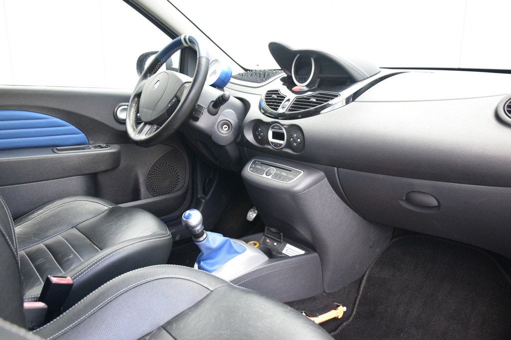 Renault Twingo 1.6 16V RS GORDINI (bj 2010), Auto's, Renault, Voorwielaandrijving, Zwart, 4 cilinders, Leder