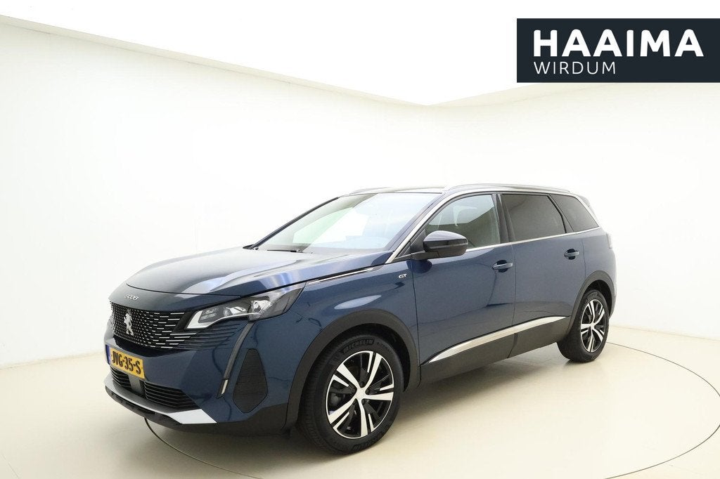 Peugeot 5008 1.2 Hybrid 136 GT | Focal Audio | Elektrische A, 145 pk, Euro 6, 1199 cc, Blauw