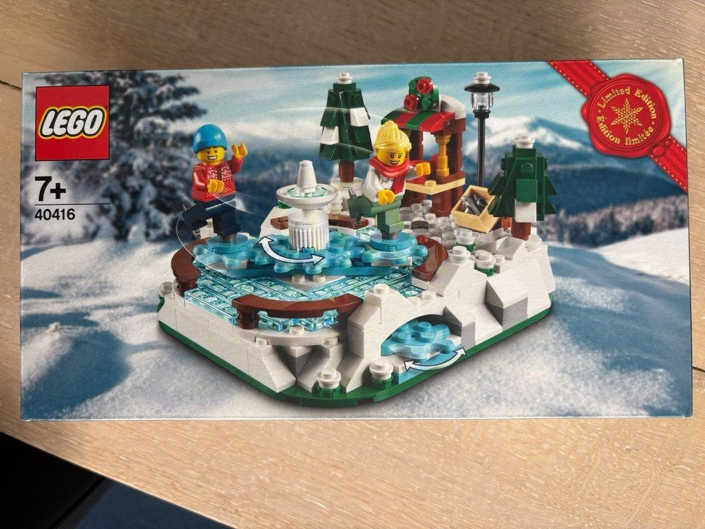 NIEUW! LEGO Limited Edition Ice Skating Rink – 40416, Lego, Nieuw, Ophalen of Verzenden, Technic