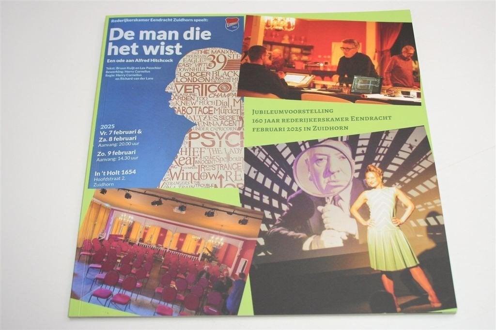 De Man die het Wist — 160 Jaar Eendracht Zuidhorn, Boeken, Ophalen of Verzenden, Zo goed als nieuw, Media