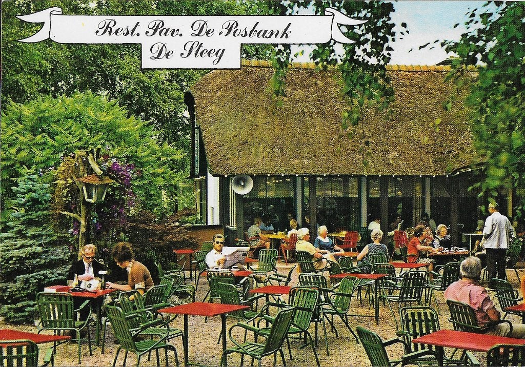 De steeg restaurant de posbank ongelopen ansichtkaart 967, Ophalen of Verzenden, 1980 tot heden, Ongelopen, Gelderland