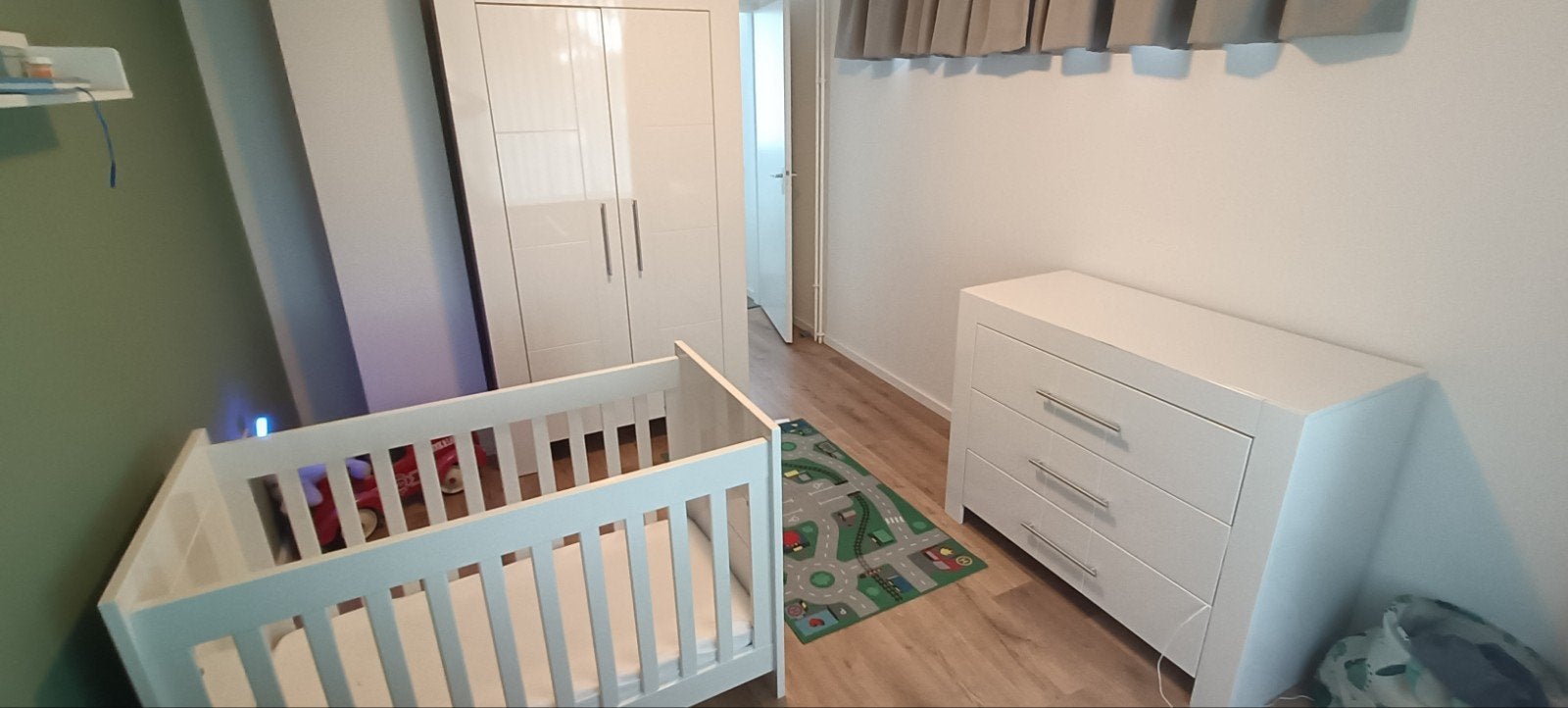 Witte Bopita kkledingkast voor baby- of kinderkamer, Kinderen en Baby's, Ophalen, Gebruikt, Kast, 50 tot 70 cm