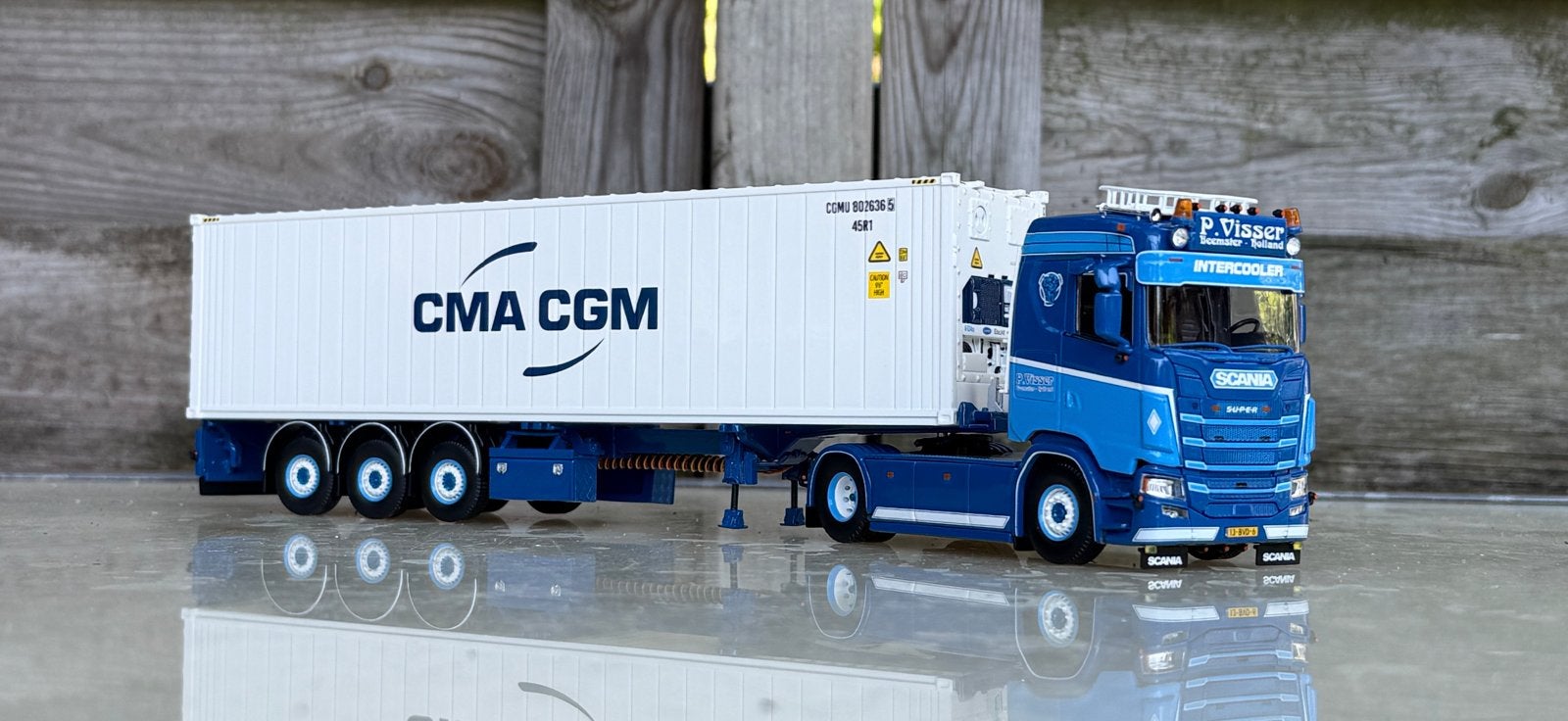 Scania Next Gen S540 With 40 FT Container van P., Ophalen of Verzenden, Zo goed als nieuw, Bus of Vrachtwagen, Tekno