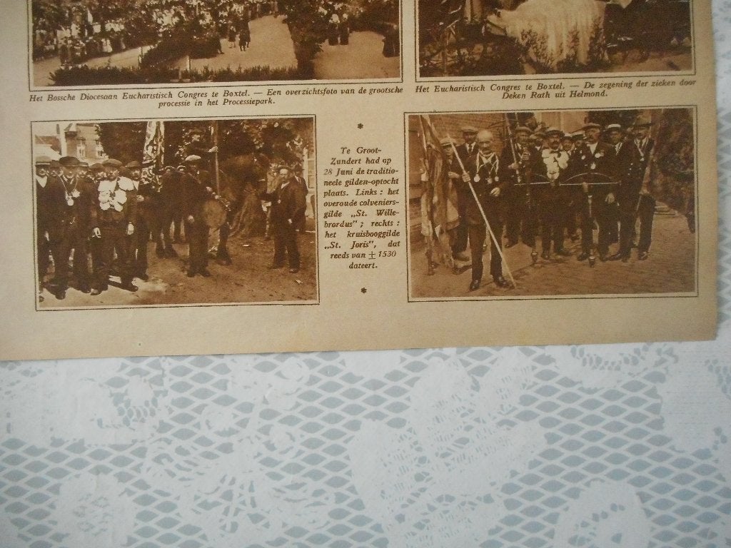 Zundert. Schutterij St. Willibrordus. St. Joris. 1926., Verzamelen, Ophalen of Verzenden, 1920 tot 1940, Nederland, Knipsel(s)