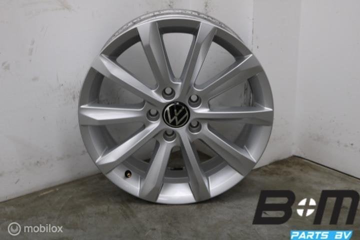 Org. 17 inch Helsinki velgen VW Passat B8 - T-Roc 3G0601025C, Auto-onderdelen, Gebruikt, Velg(en), 17 inch