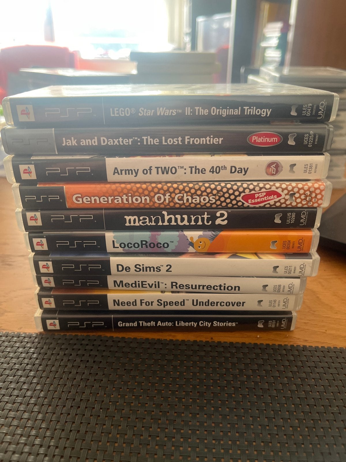 PSP Games - Diverse Collectie (10 stuks), Overige modellen, Overige kleuren, Ophalen of Verzenden, Gebruikt