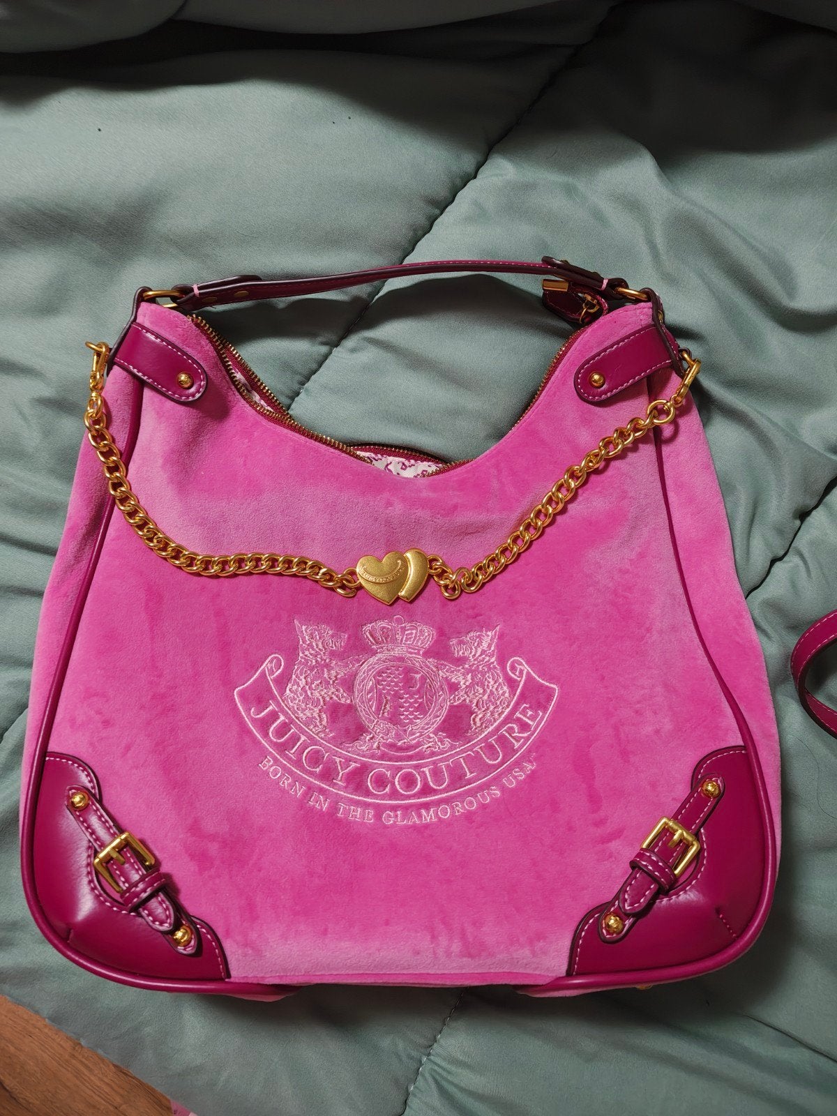 Mooie tas van Juicy Couture, Sieraden, Tassen en Uiterlijk, Ophalen of Verzenden, Zo goed als nieuw, Roze, Overige typen