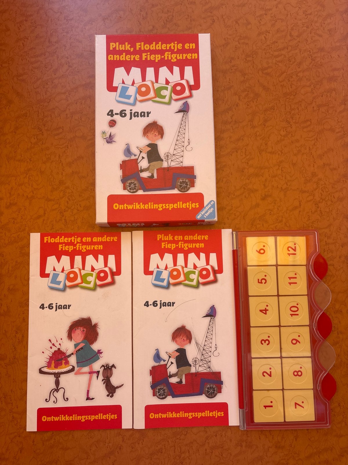 Mini Loco Ontwikkelingsspelletjes 4-6 jaar, Ophalen of Verzenden, Gebruikt, Overige typen