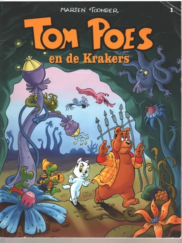 Marten Toonder # Tom Poes en de Krakers e.a. - zie foto's, Meerdere stripboeken, Ophalen of Verzenden, Gelezen, Marten Toonder