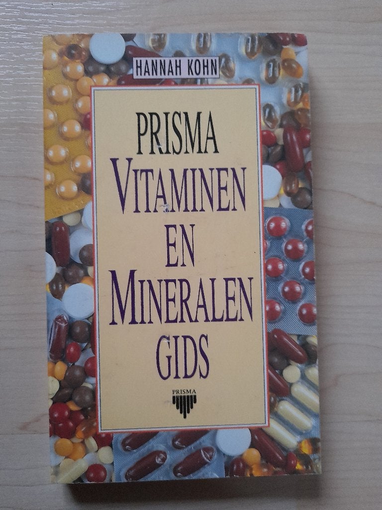 PRISMA VITAMINEN EN MINERALEN GIDS Hannah Kohn, Ophalen of Verzenden, Zo goed als nieuw