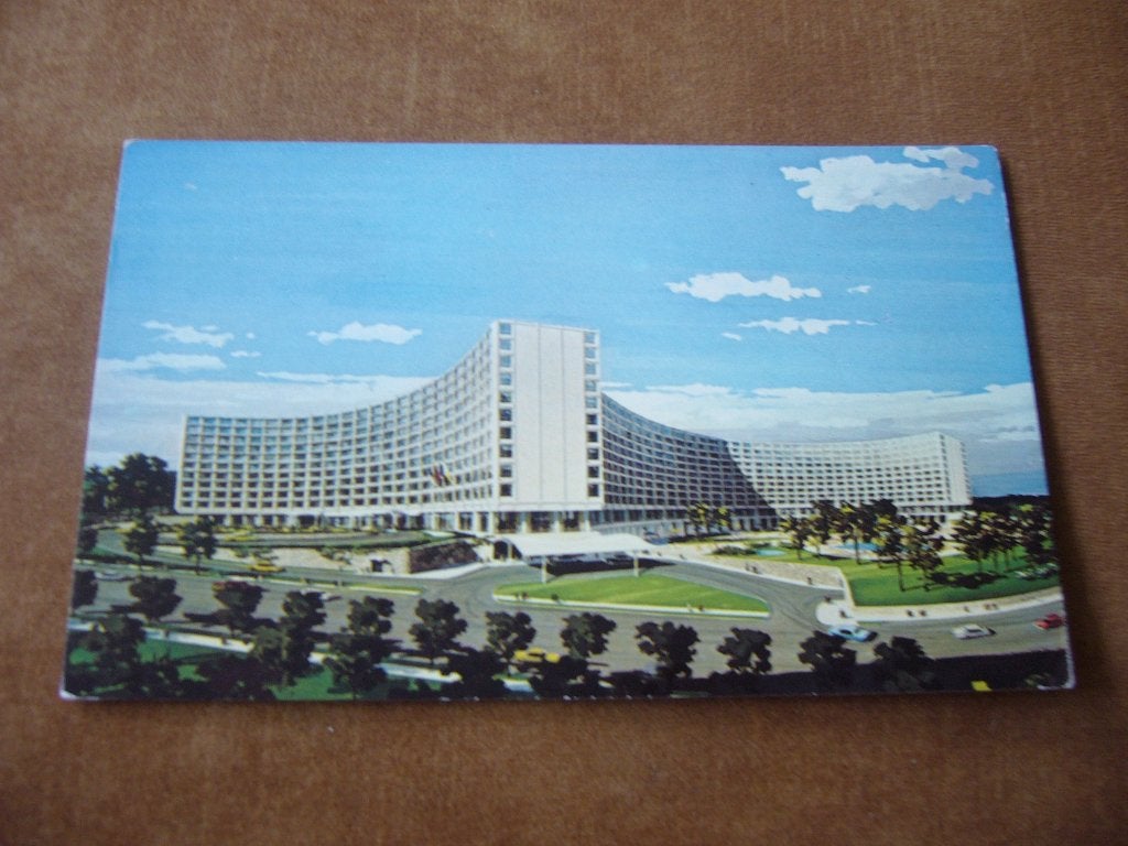 AMERIKA  =  THE WASHINTON HILTON  POST CARD, Verzamelen, Verzenden, 1940 tot 1960, Ongelopen